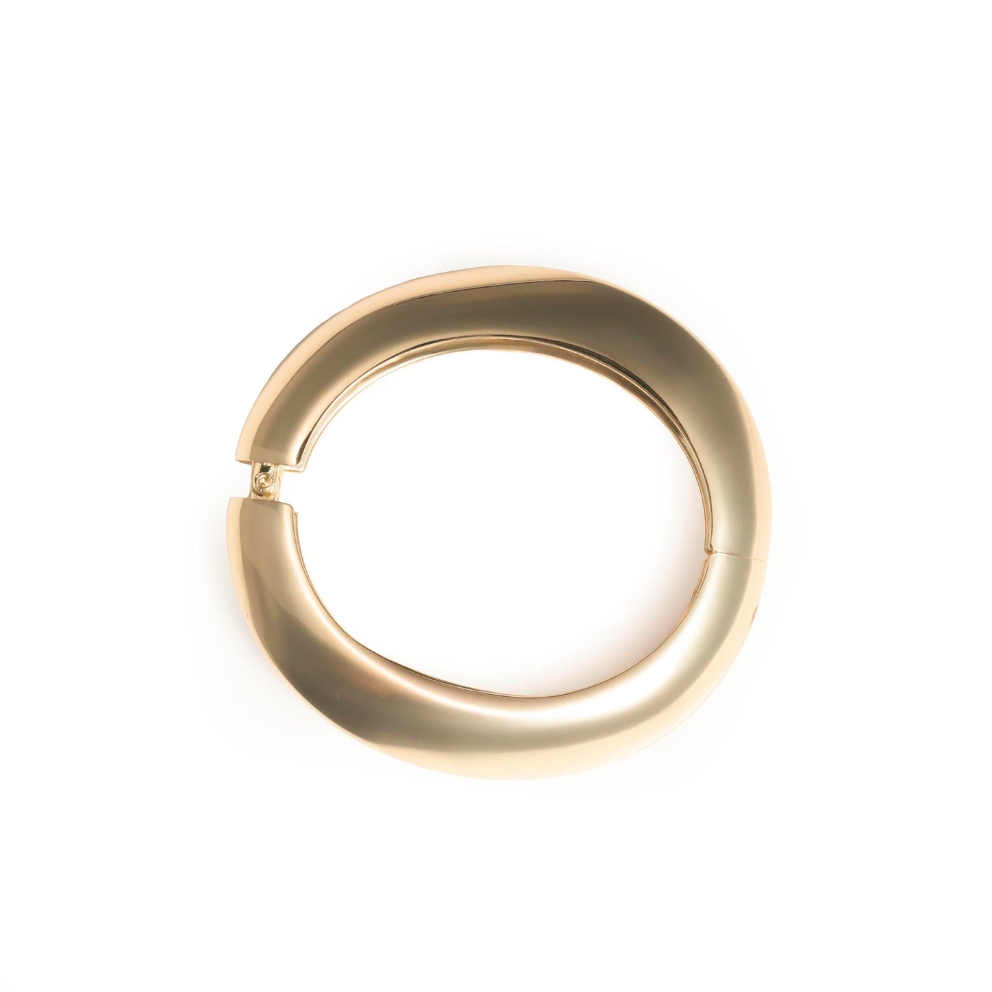 Bracciale rigido a manetta in ottone lucido - Mya Accessories