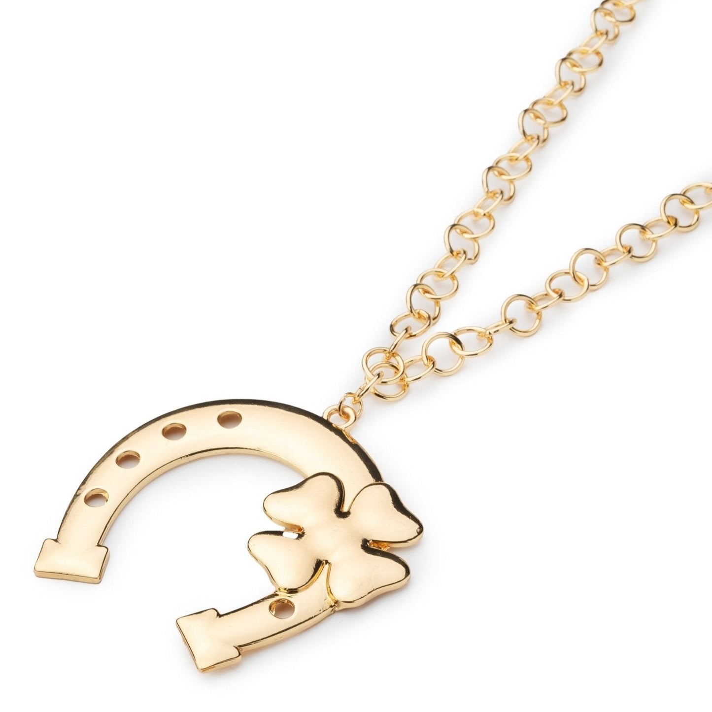 Collana lunga con pendente a ferro di cavallo in metallo - Mya Accessories