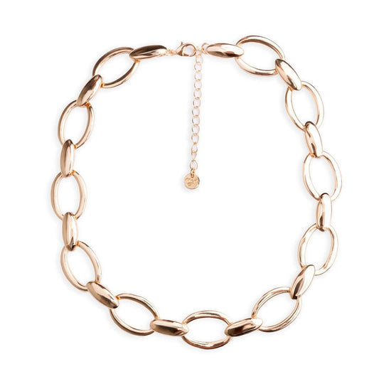 Collana girocollo a catena ovale - Mya Accessories
