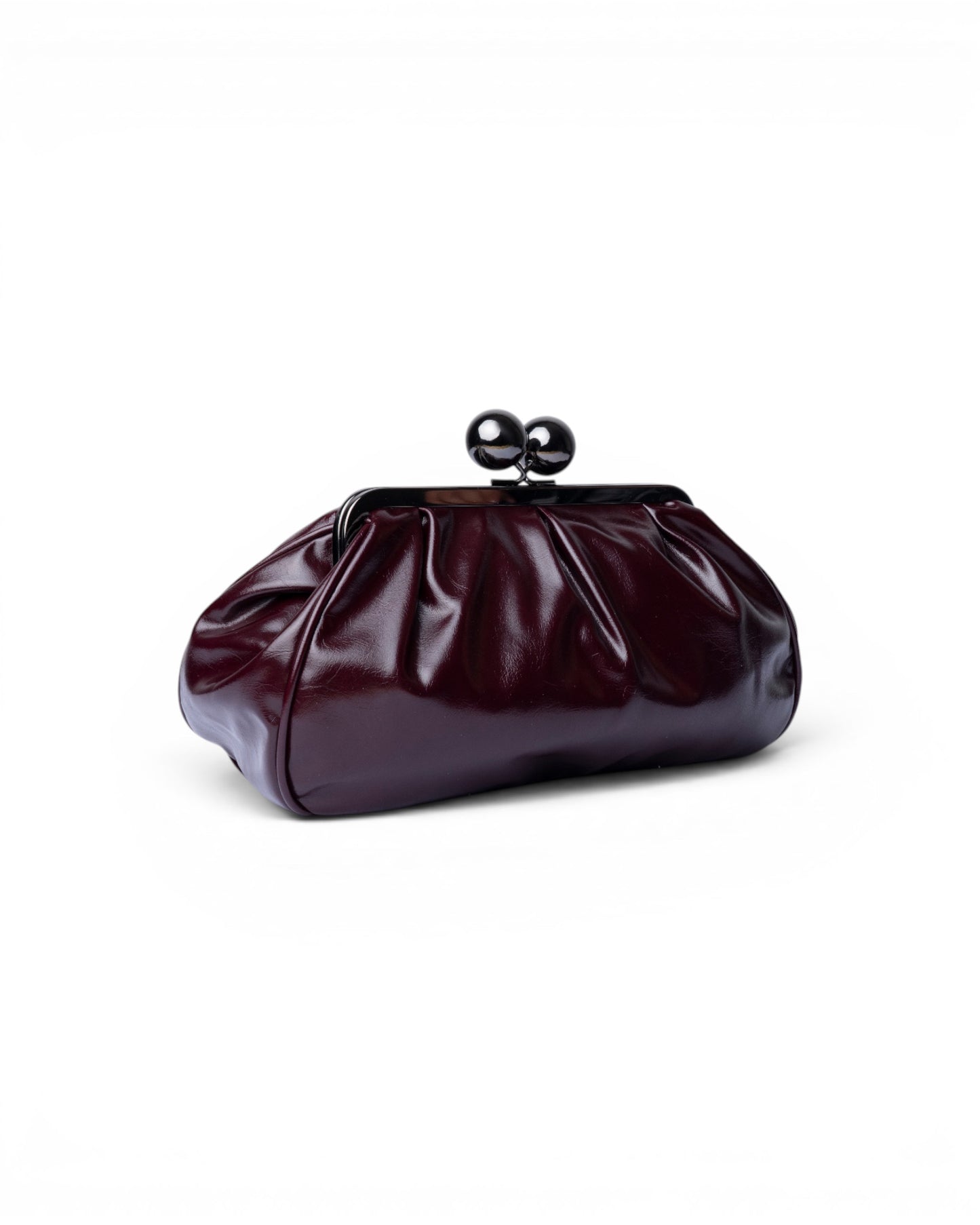 Pochette bon bon morbida viola lucida