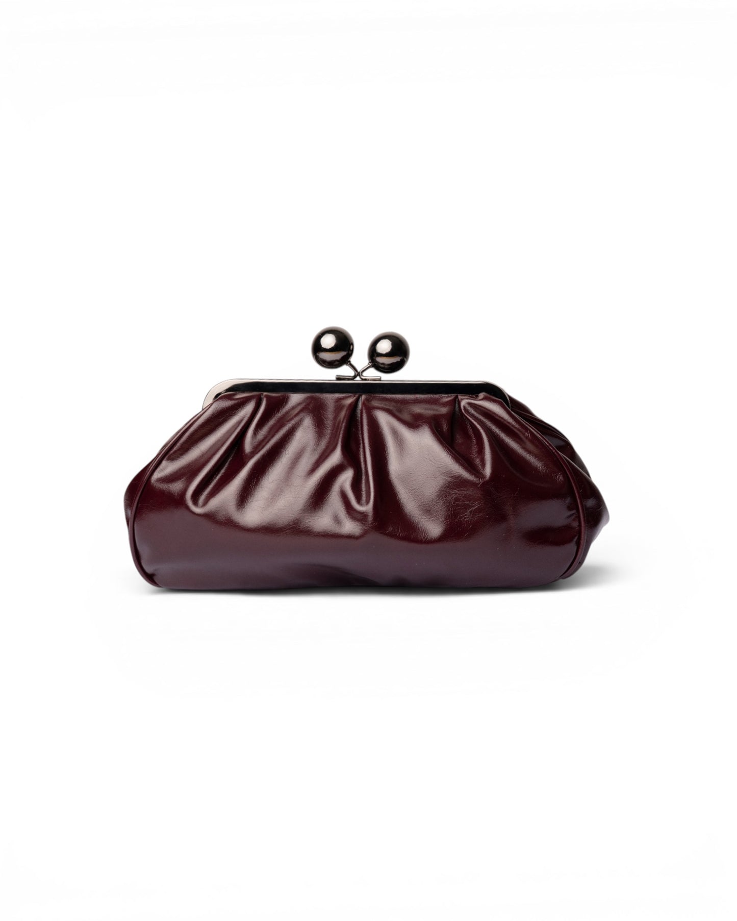 Pochette bon bon morbida viola lucida
