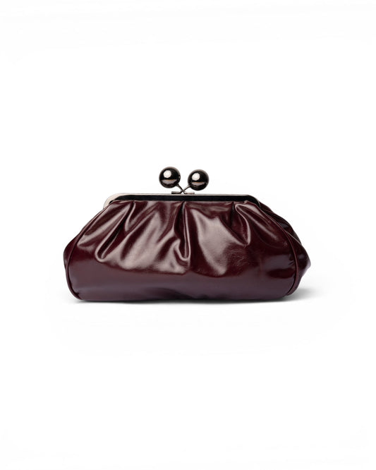 Pochette bon bon morbida viola lucida