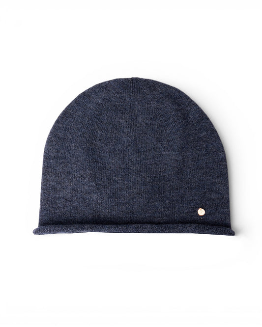 Cappello a cuffia basic blu navy