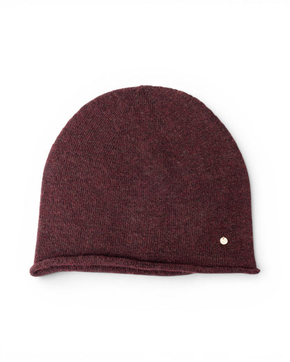 Cappello a cuffia basic violaceo