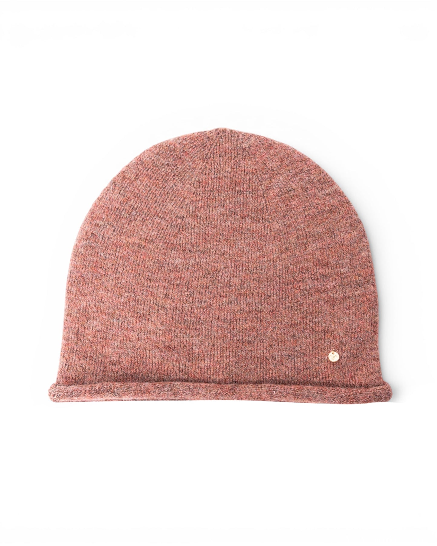 Cappello a cuffia basic cipria rosata