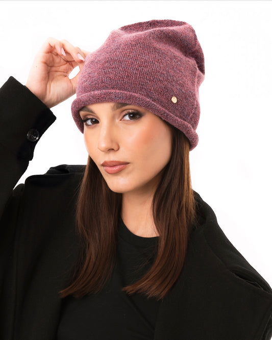 Cappello a cuffia basic melange