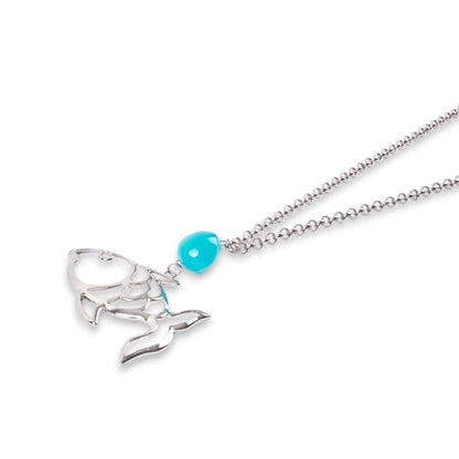 Collana lunga con pendente a forma di pesce - Mya Accessories