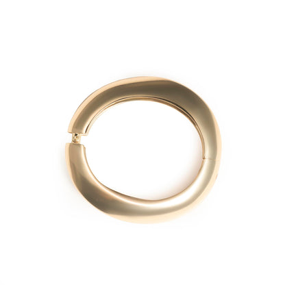 Bracciale rigido a manetta in ottone lucido - Mya Accessories