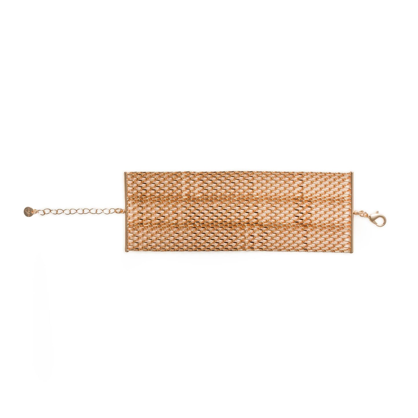 Bracciale a fascia con catena rigida - Mya Accessories