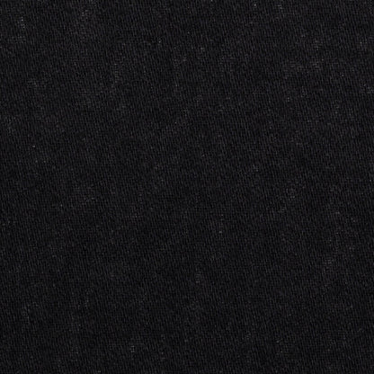 Sciarpa in cotone tinta unita nera