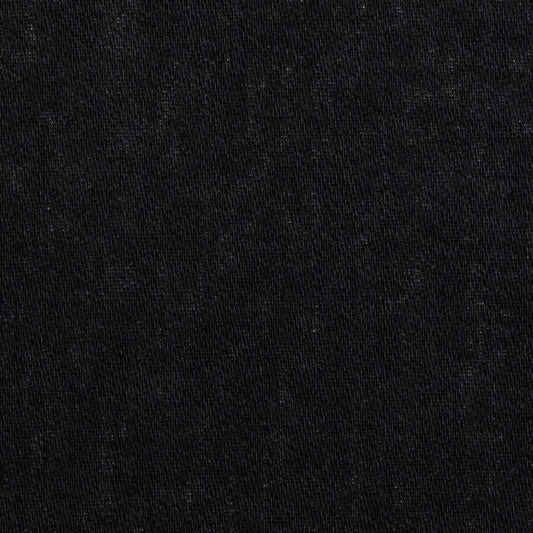Sciarpa in cotone tinta unita nera