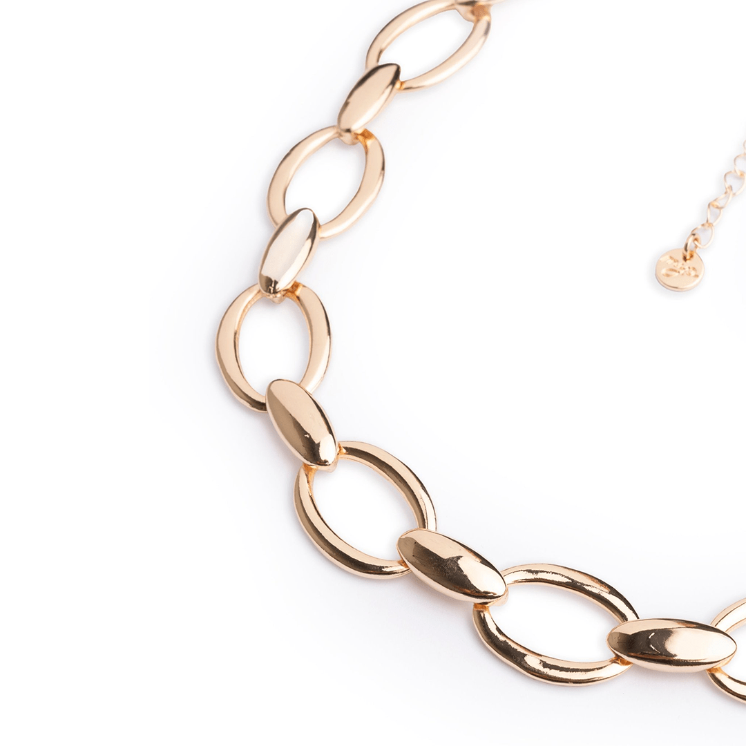 Collana girocollo a catena ovale - Mya Accessories