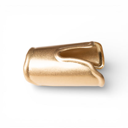 Bracciale a schiava in metallo antichizzato forato