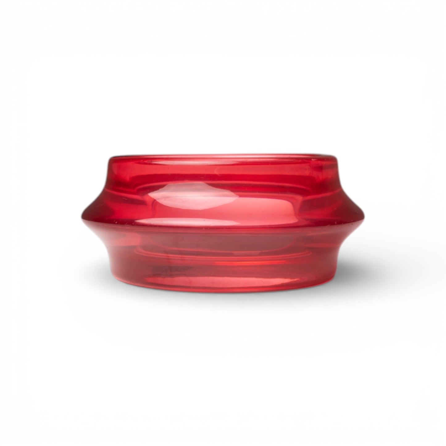 Bracciale bangle trasparente rosso