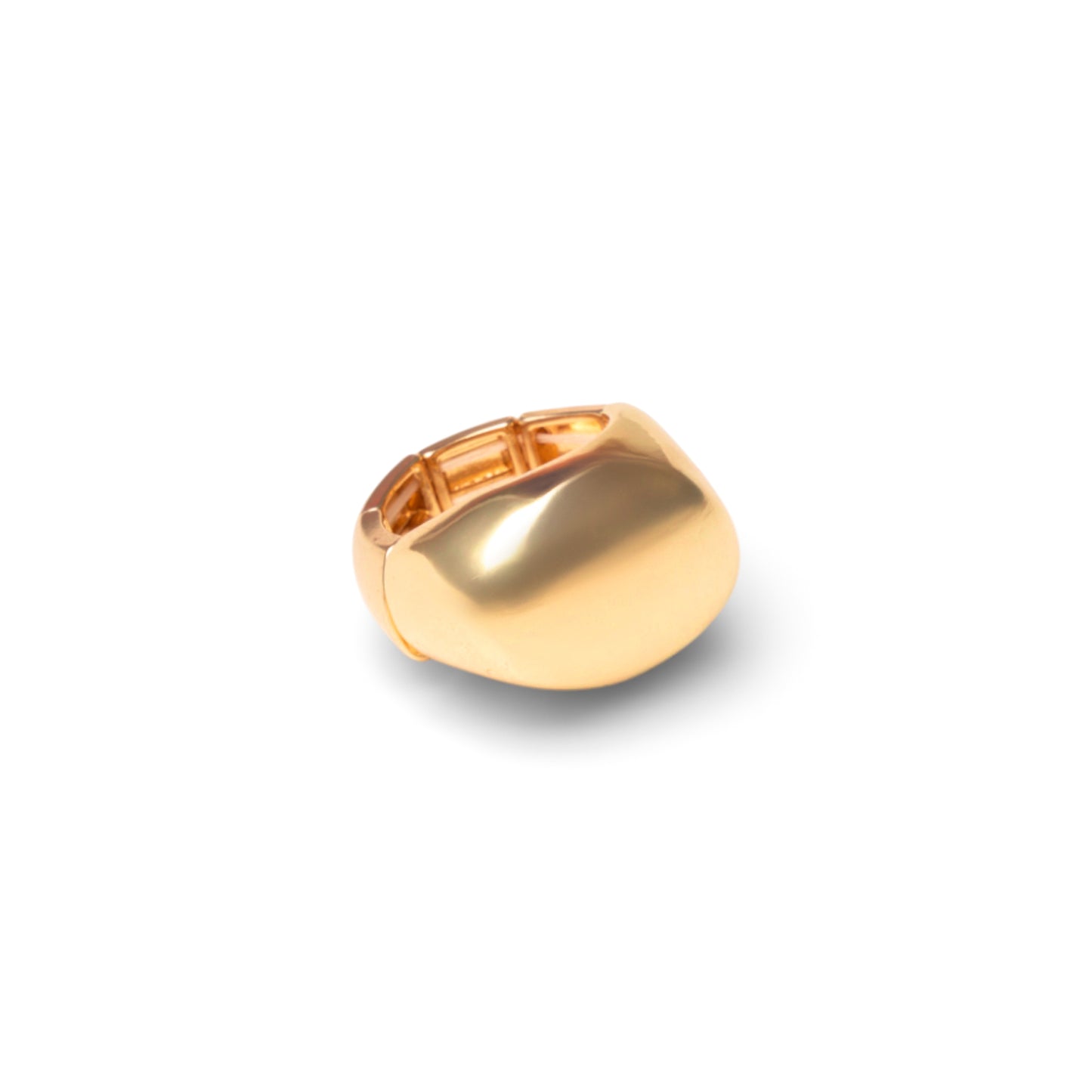 Anello elastico in metallo bombato
