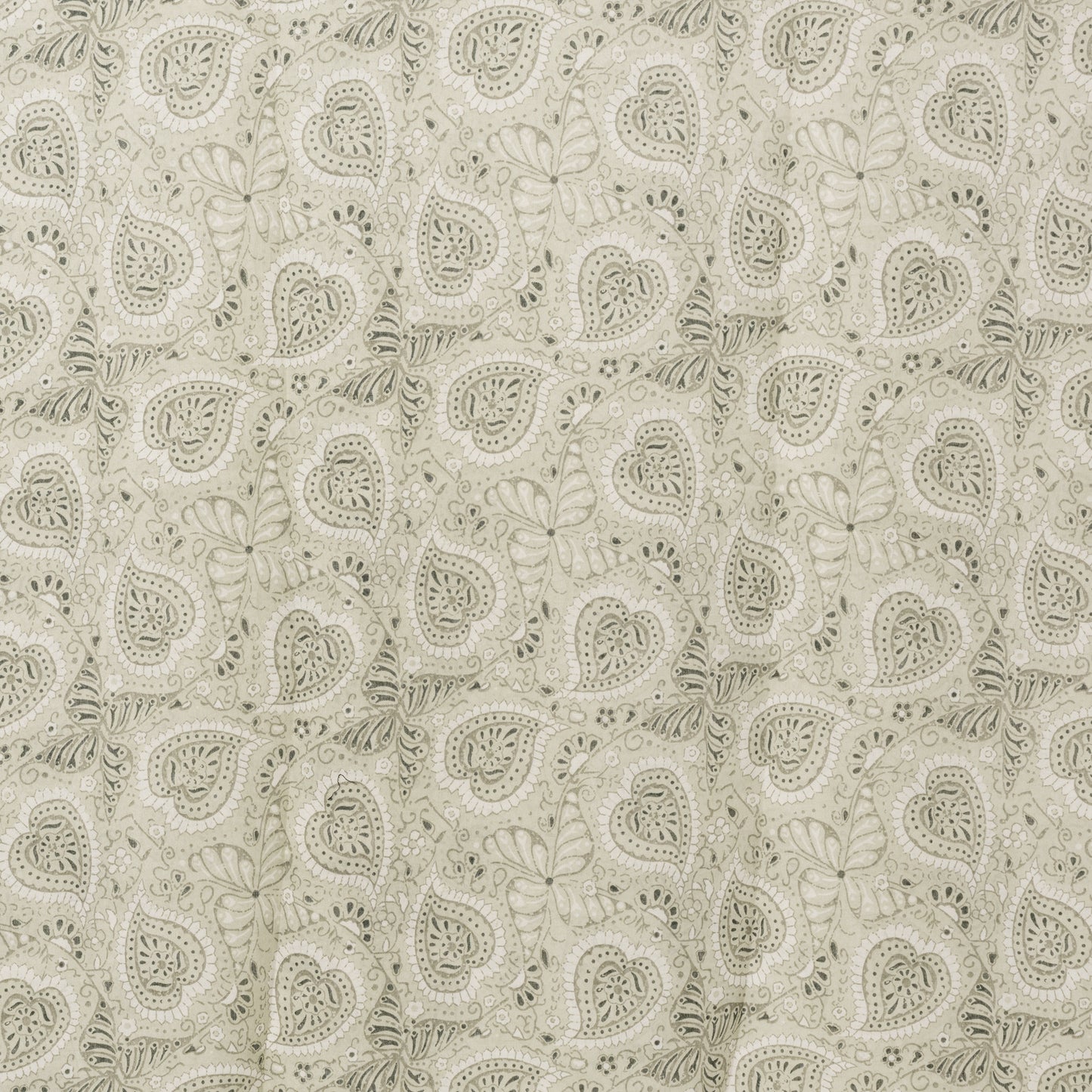 Sciarpa in cotone con stampa tono verde militare