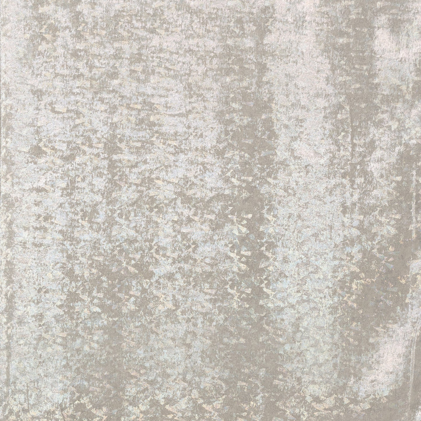 Sciarpa in seta con stampa lucida tono beige