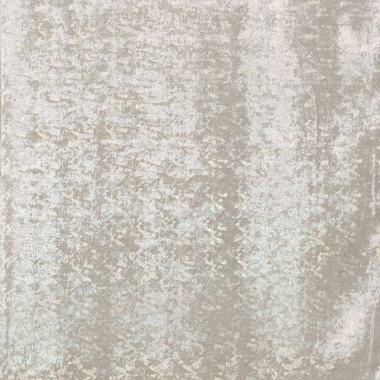 Sciarpa in seta con stampa lucida tono beige