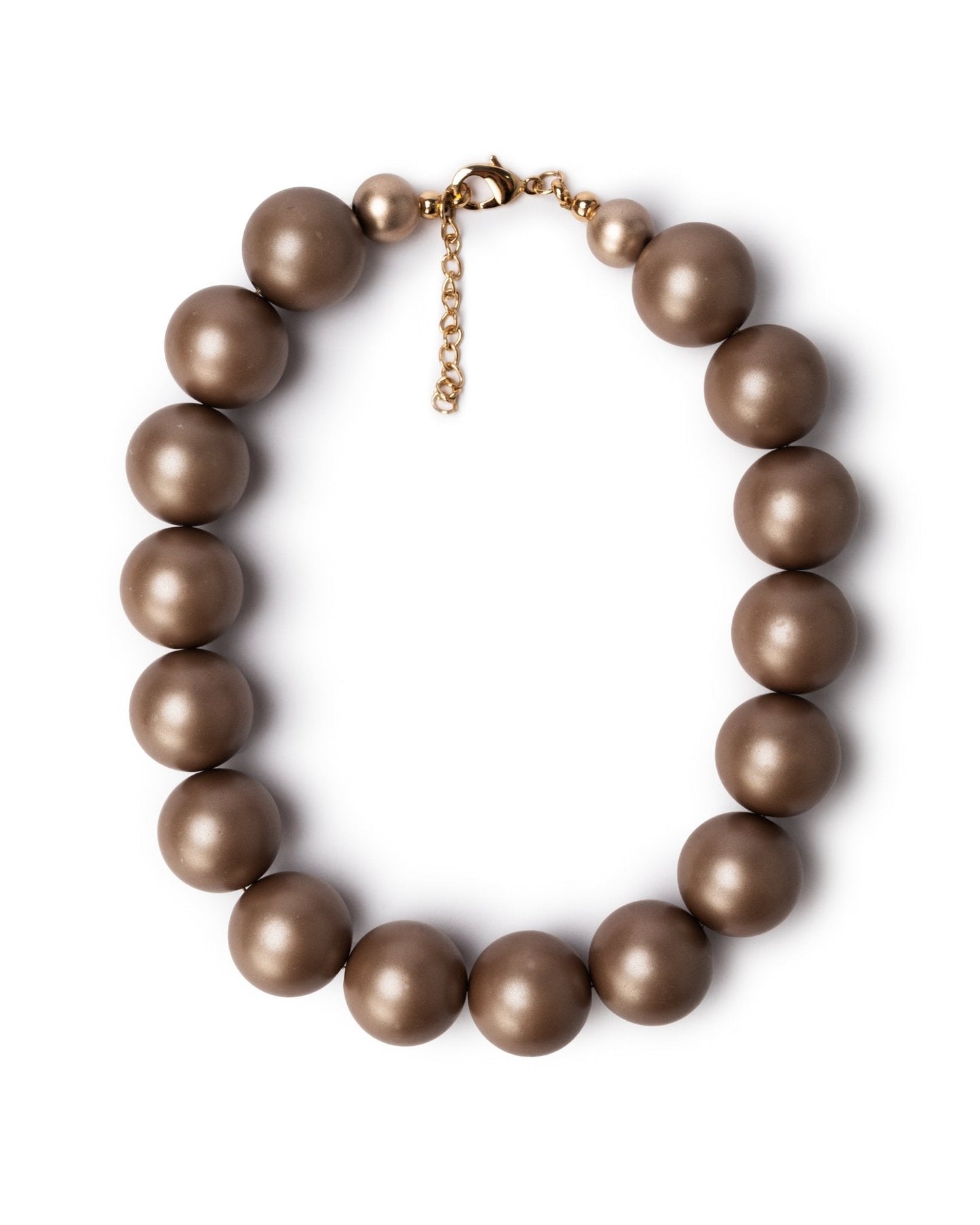 collana-girocollo-balls-beige-Mya Accessories