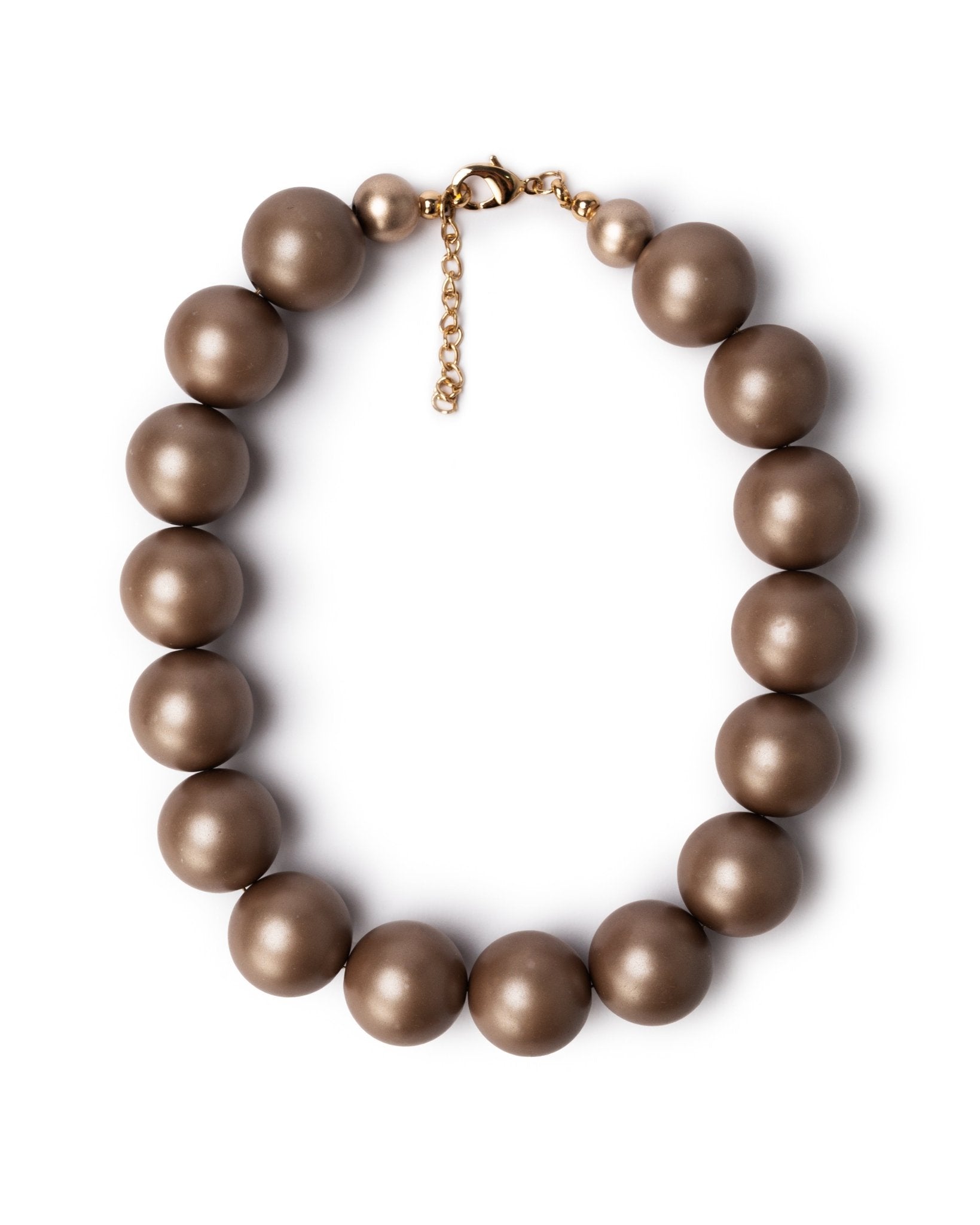 collana-girocollo-balls-beige-Mya Accessories