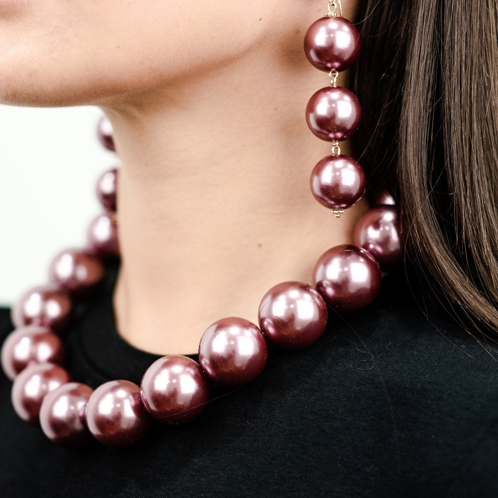 collana-girocollo-balls-rosa-3-Mya Accessories