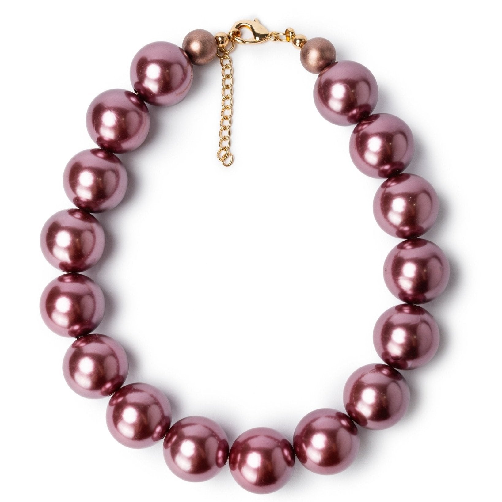 collana-girocollo-balls-rosa-Mya Accessories