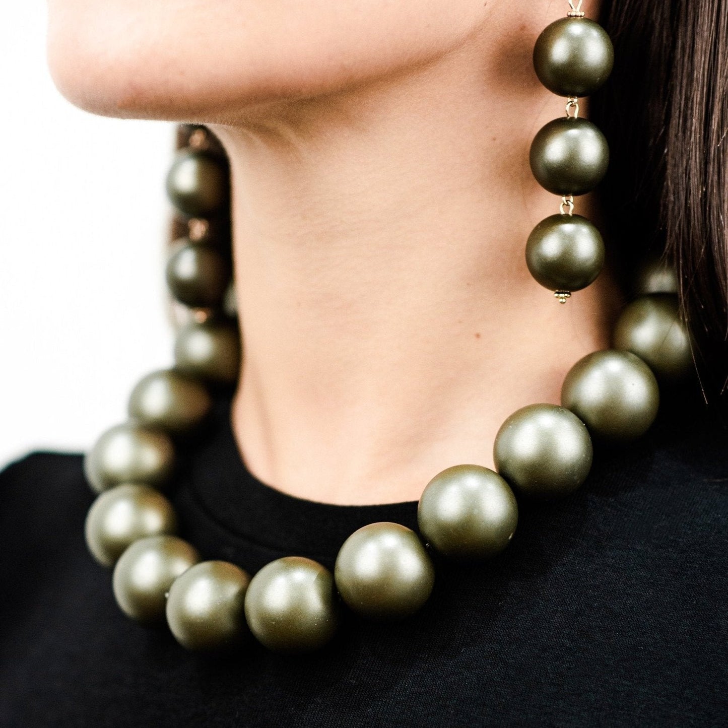 collana-girocollo-balls-verde-3-Mya Accessories