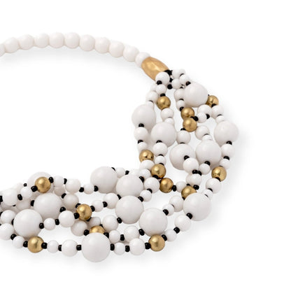 collana-girocollo-sfere-oro-bianche-2-Mya Accessories