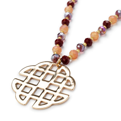 collana-microcristalli-arancio-rossi-2-Mya Accessories